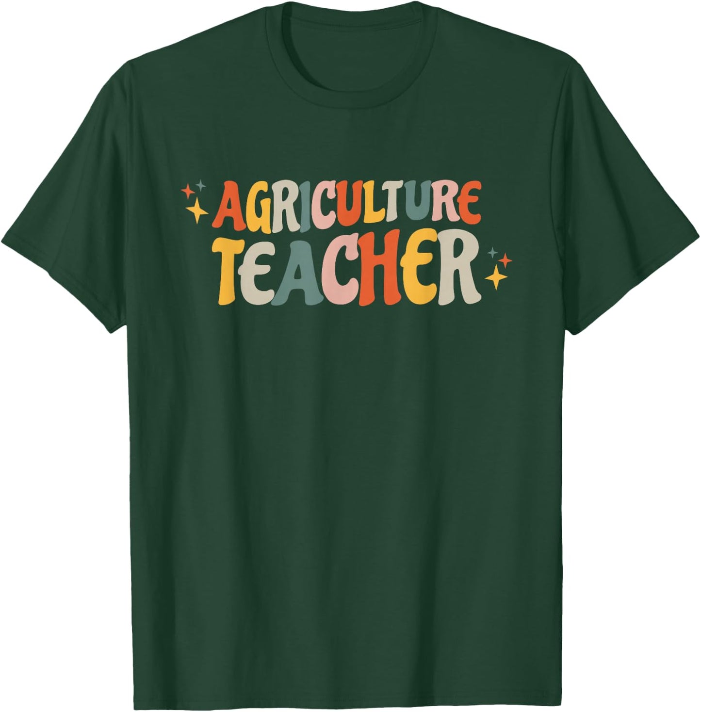 AG Teacher Future Farmer Agriculture Teacher T-Shirt - T-Shirt | Forest