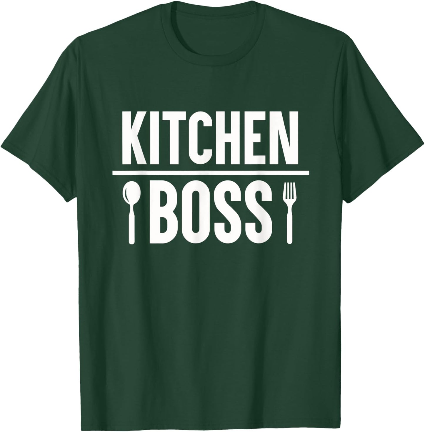 Kitchen Boss - Cooking Best Chef Cook T-Shirt - T-Shirt | Forest