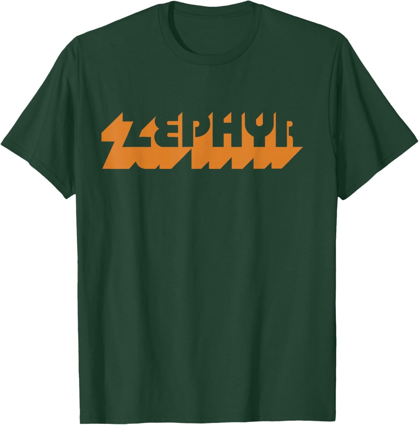 Zephyr Wind Classic Retro Team Vintage Skate Surf Vibe Style T-Shirt - T-Shirt | Forest