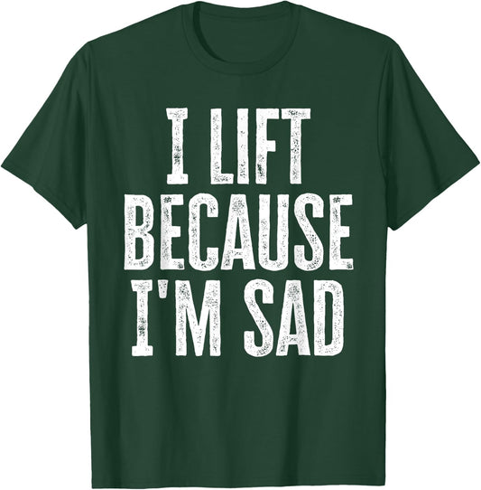 Oversized Weightlifting Gym Pump Cover T-Shirt - T-Shirt | Forest