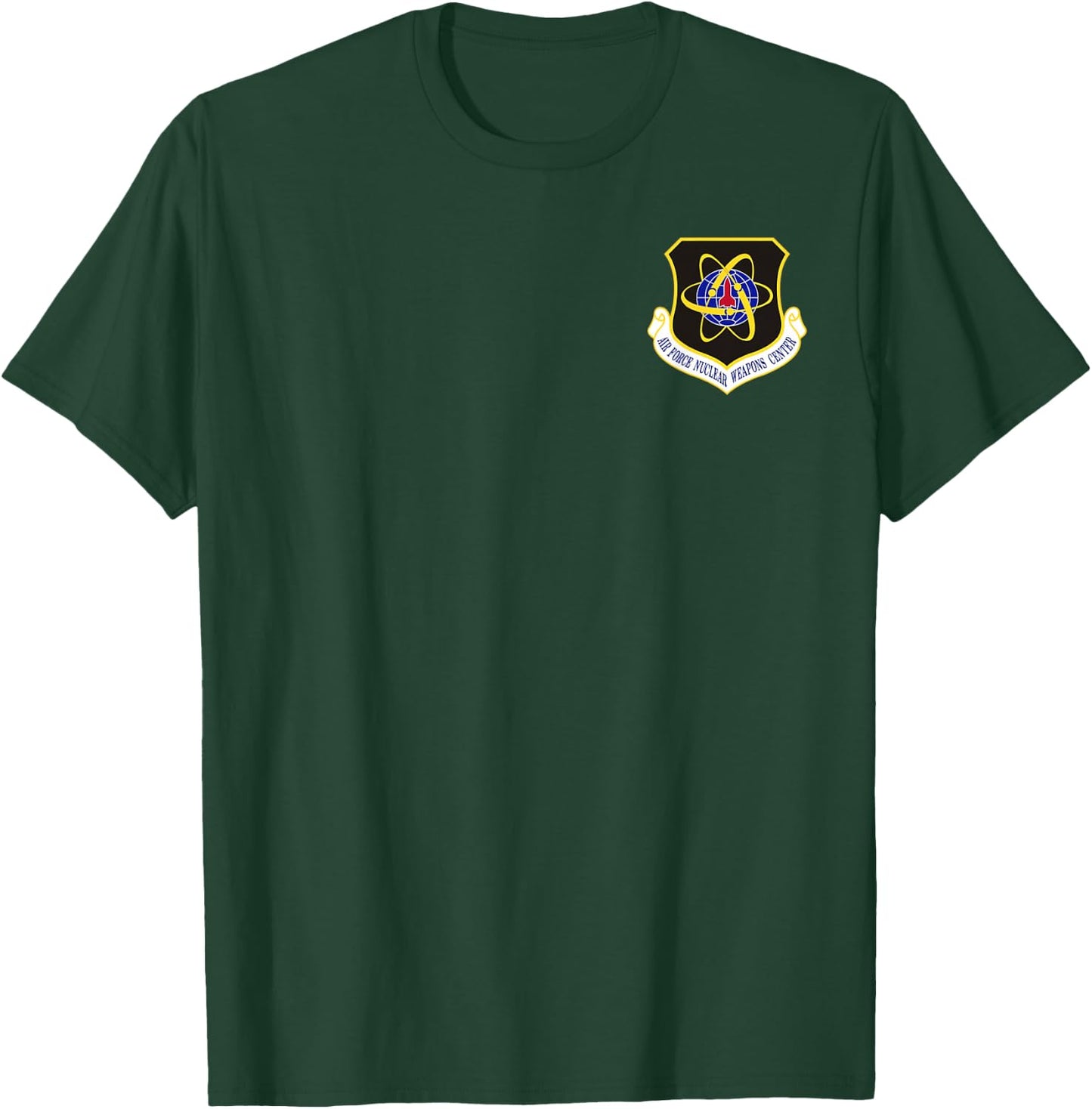 Air Force Nuclear Weapons Center Military Veteran Patch T-Shirt - T-Shirt | Forest