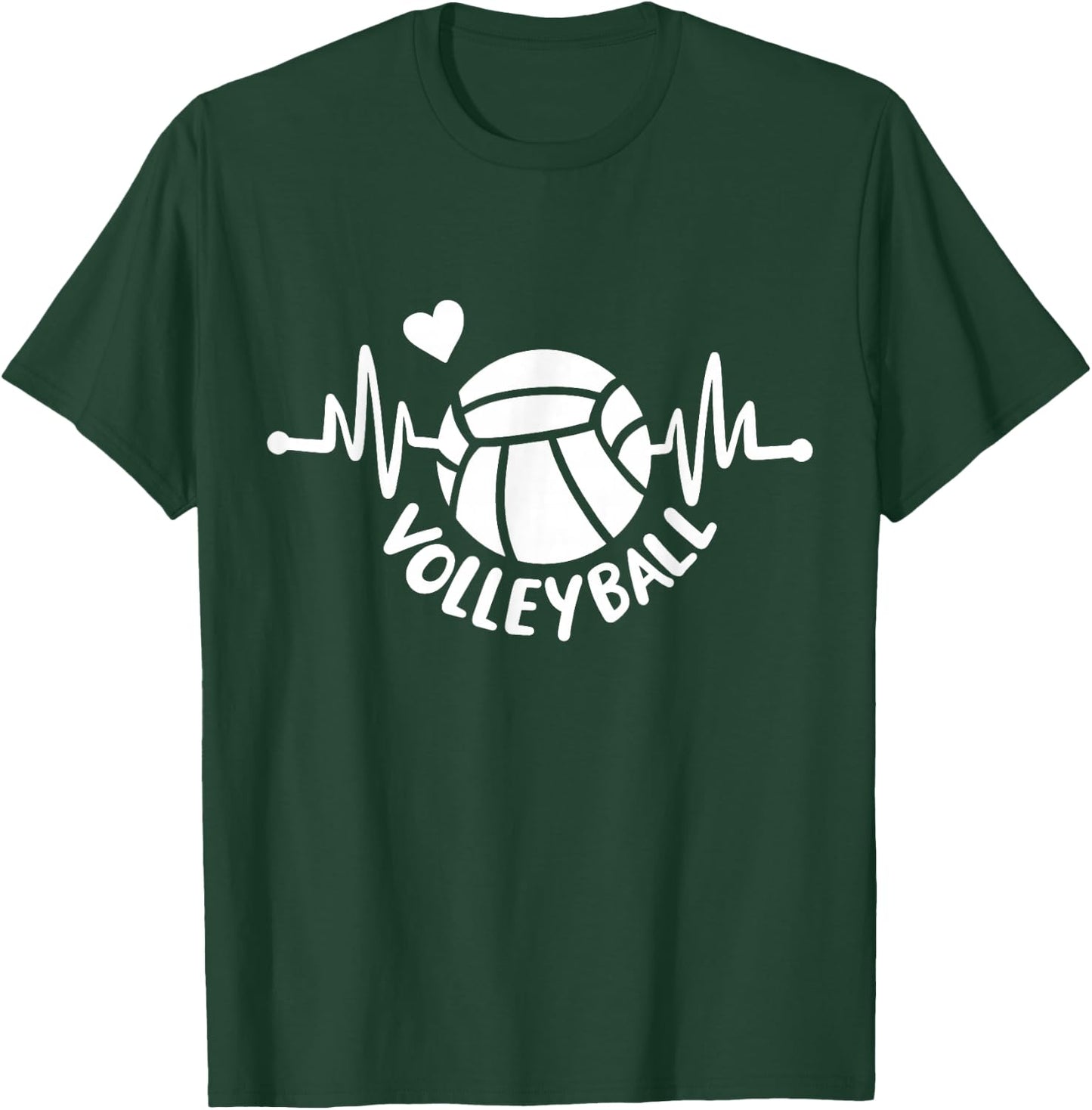 Volleyball Girl T-Shirt - T-Shirt | Forest