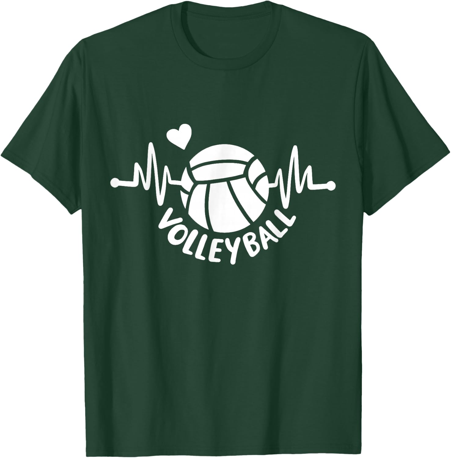 Volleyball Girl T-Shirt - T-Shirt | Forest
