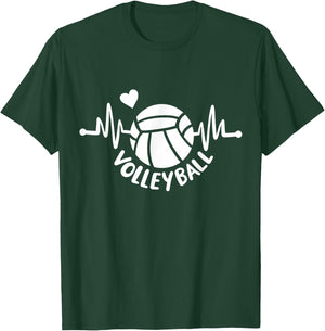 Volleyball Girl T-Shirt - T-Shirt | Forest