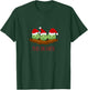 Funny Christmas Party Peas On Earth T-Shirt - T-Shirt | Forest