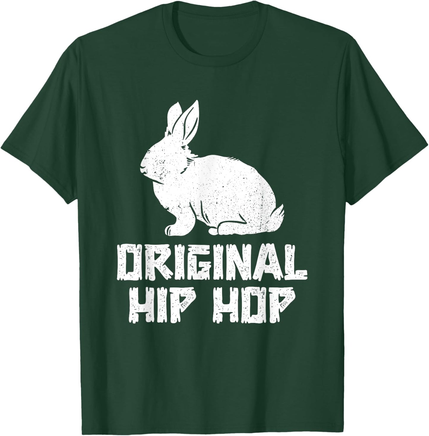 Original Hip Hop Bunny Easter Day Vintage T-Shirt - T-Shirt | Forest