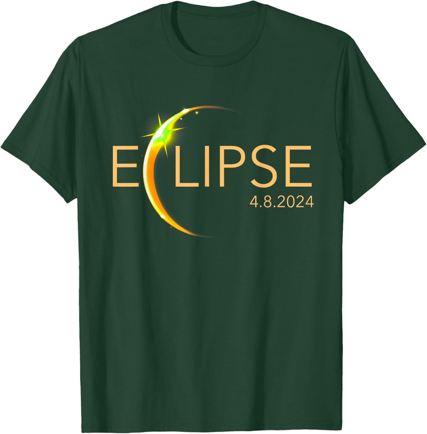 Total Solar 2024 Eclipse T-Shirt - T-Shirt | Forest