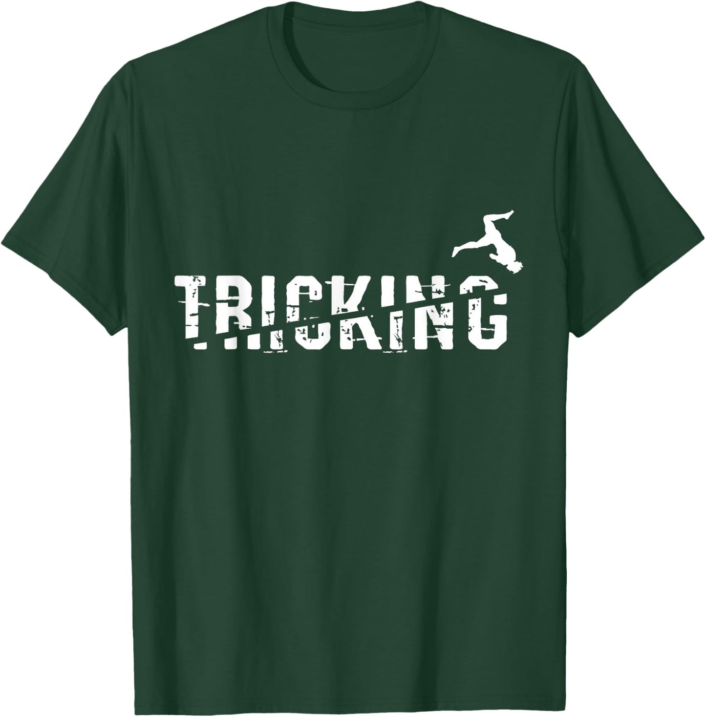 Tricking Gift - Marial Arts Tricking T-Shirt - T-Shirt | Forest
