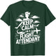 Keep Calm im a Flight Attendant T-Shirt - T-Shirt | Forest