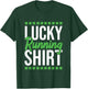 Irish St Patricks Day Clover Marathon Happy Run T-Shirt - T-Shirt | Forest