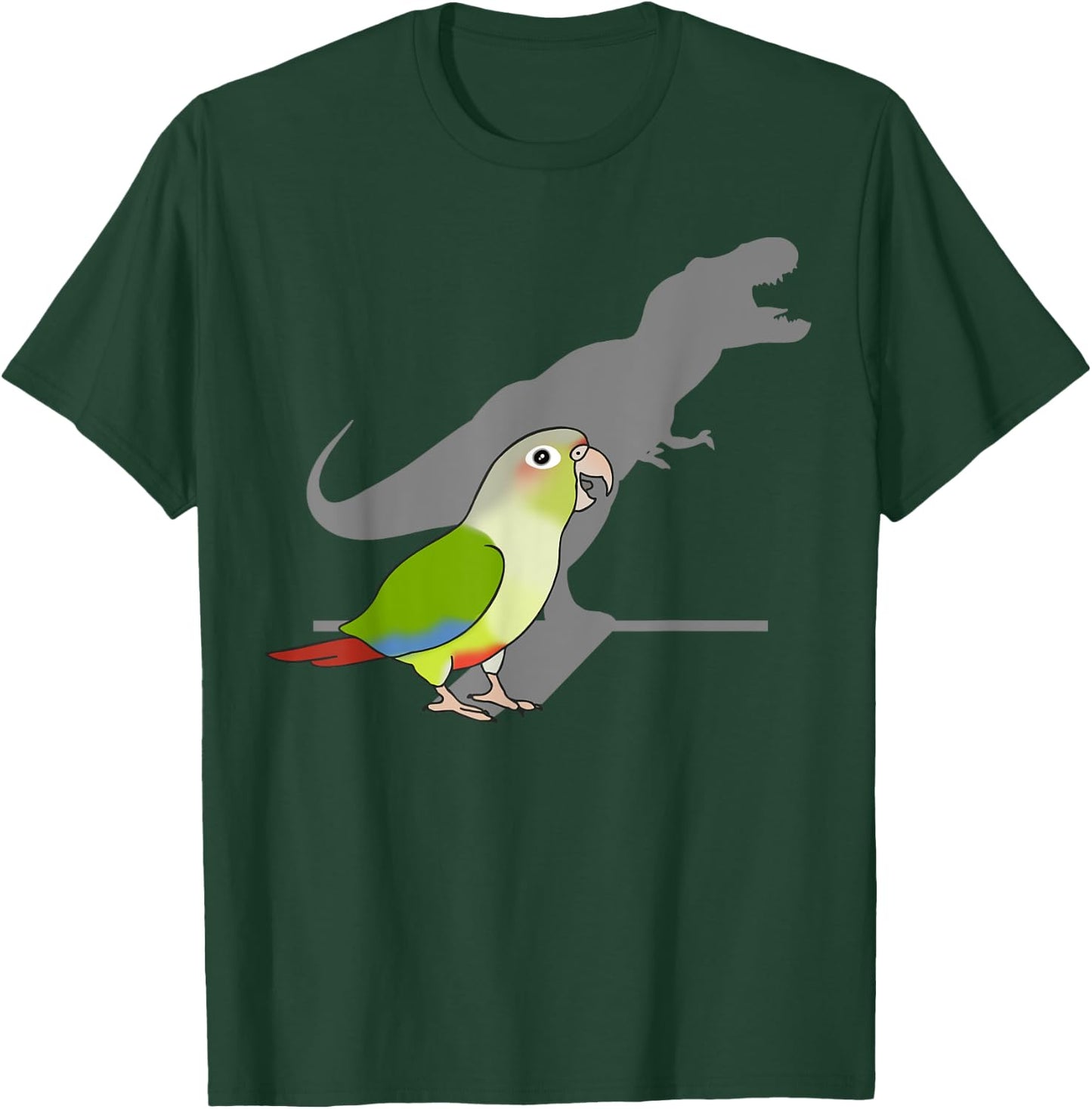 Funny T-rex Cinnamon Conure, Dinosaur Parrot, Birb memes T-Shirt - T-Shirt | Forest