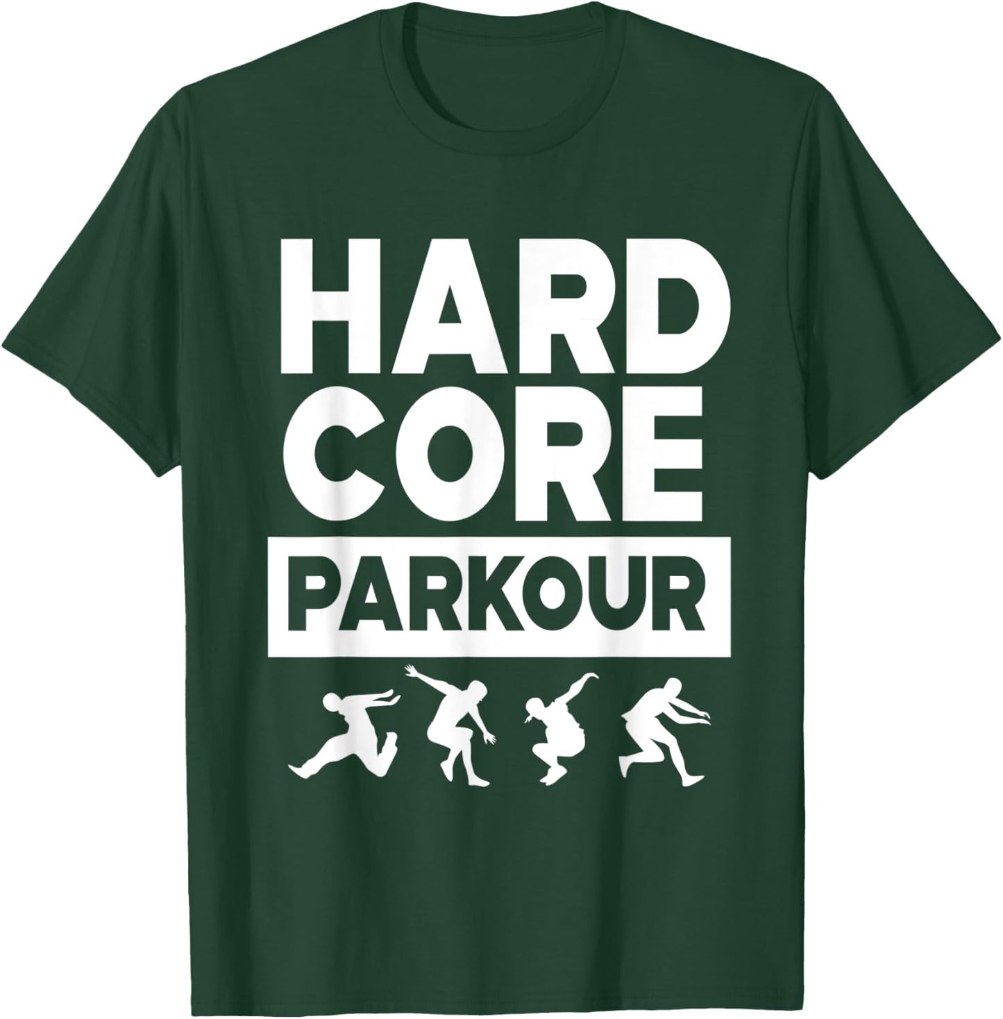 Hard Core Parkour For Boys T-Shirt - T-Shirt | Forest