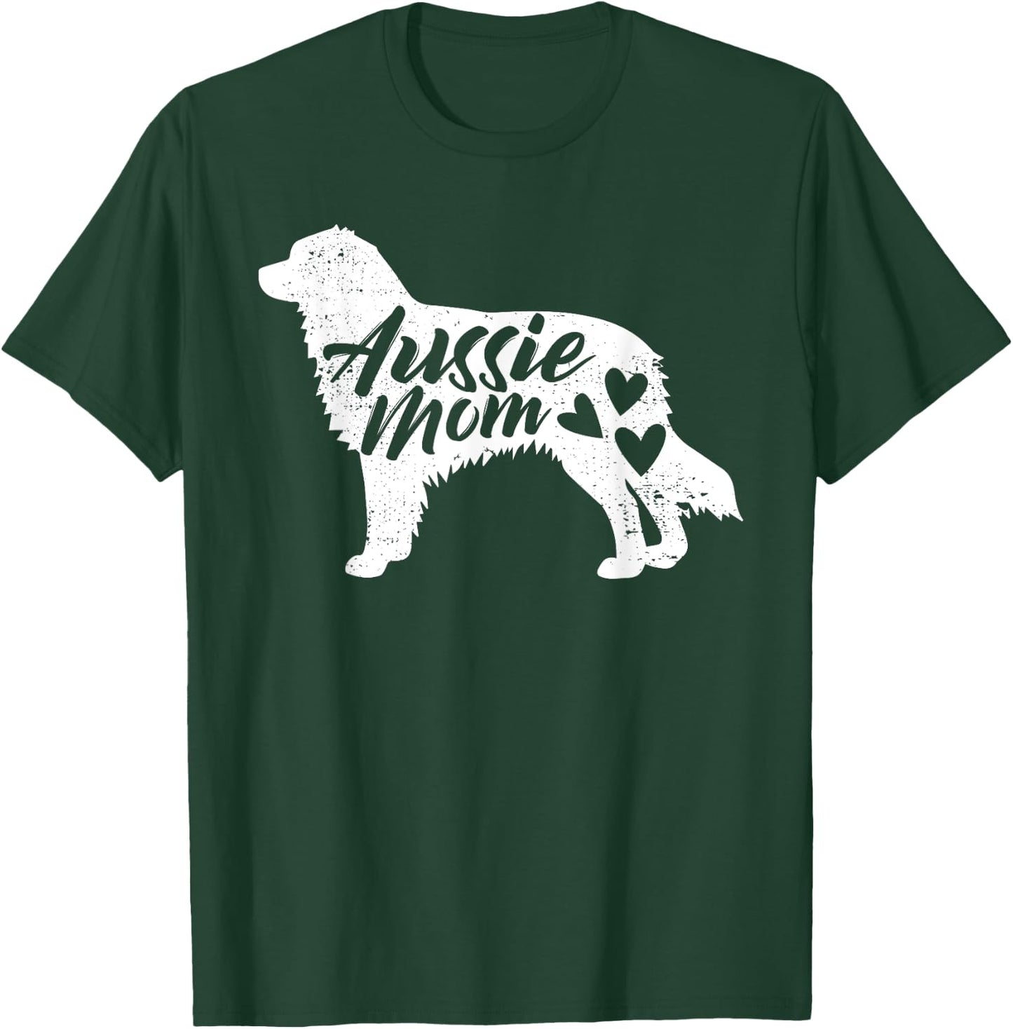 Australian Shepherd Mom Aussie Gifts for Dog Lovers Merle T-Shirt - T-Shirt | Forest