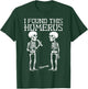 Halloween Skeleton I Found Humerus Funny Costume Men Women T-Shirt - T-Shirt | Forest