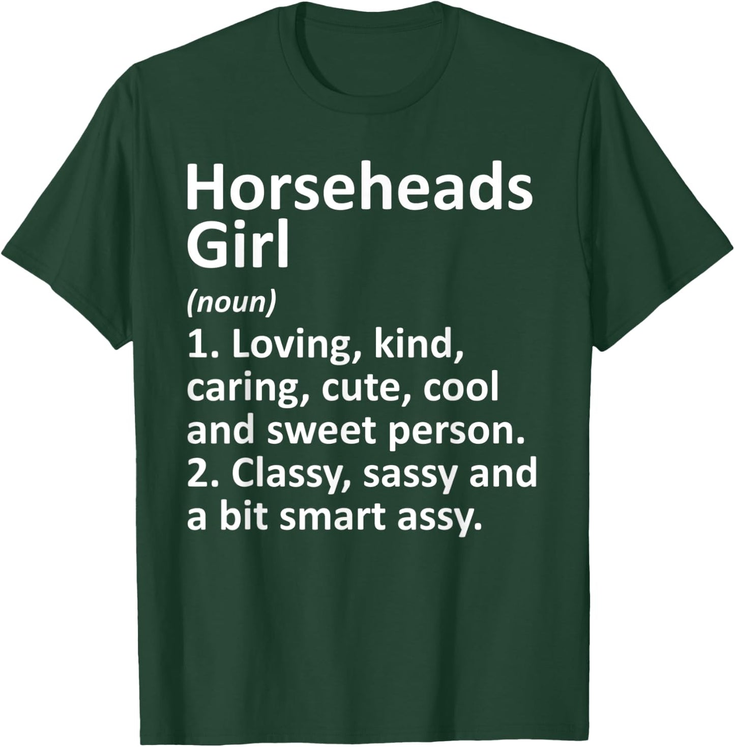 HORSEHEADS GIRL NY NEW YORK Funny City Home Roots Gift T-Shirt - T-Shirt | Forest