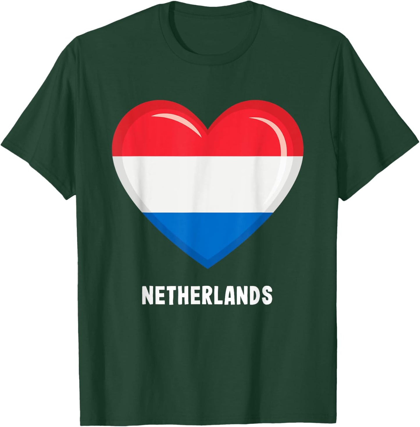 Dutch Flag Jersey | Dutch T-Shirt - T-Shirt | Forest