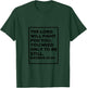 The LORD will fight for you; Exodus 14:14 T-Shirt - T-Shirt | Forest