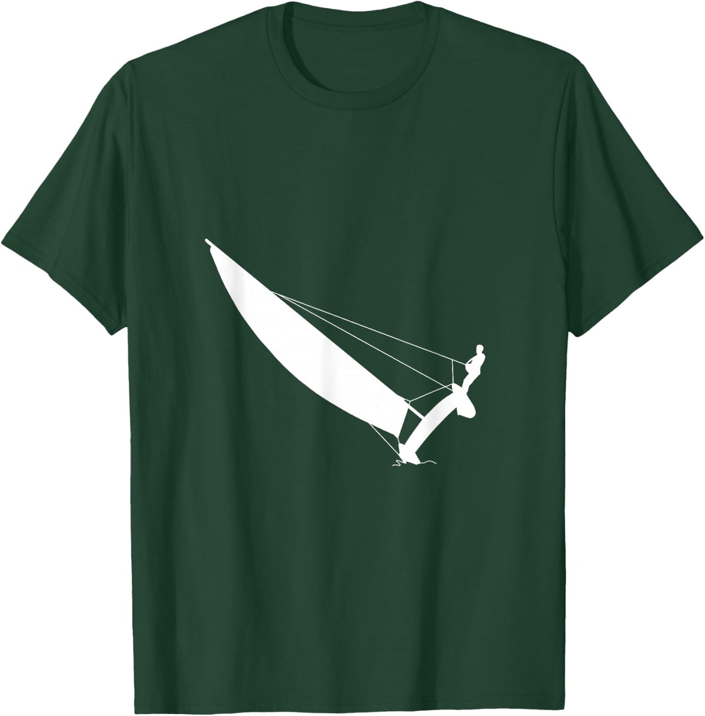 Catamaran Trapeze Sailing T-Shirt - T-Shirt | Forest