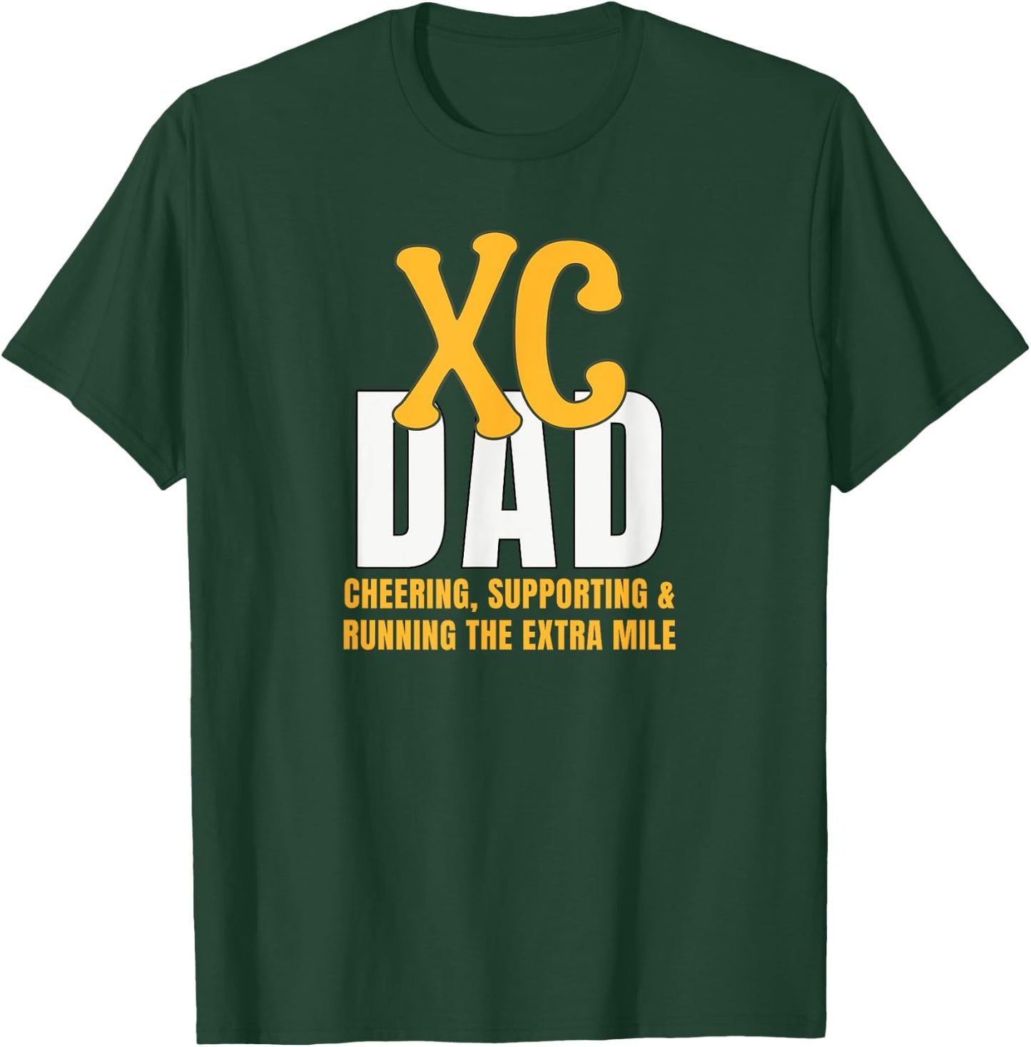 Cross Country Dad XC Running T-Shirt - T-Shirt | Forest