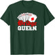 Funny Bridge Card Game Gift Lover Bridge Queen T-Shirt - T-Shirt | Forest