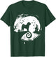 CHINESE SHAR-PEI Halloween Costume Moon Silhouette Horror T-Shirt - T-Shirt | Forest
