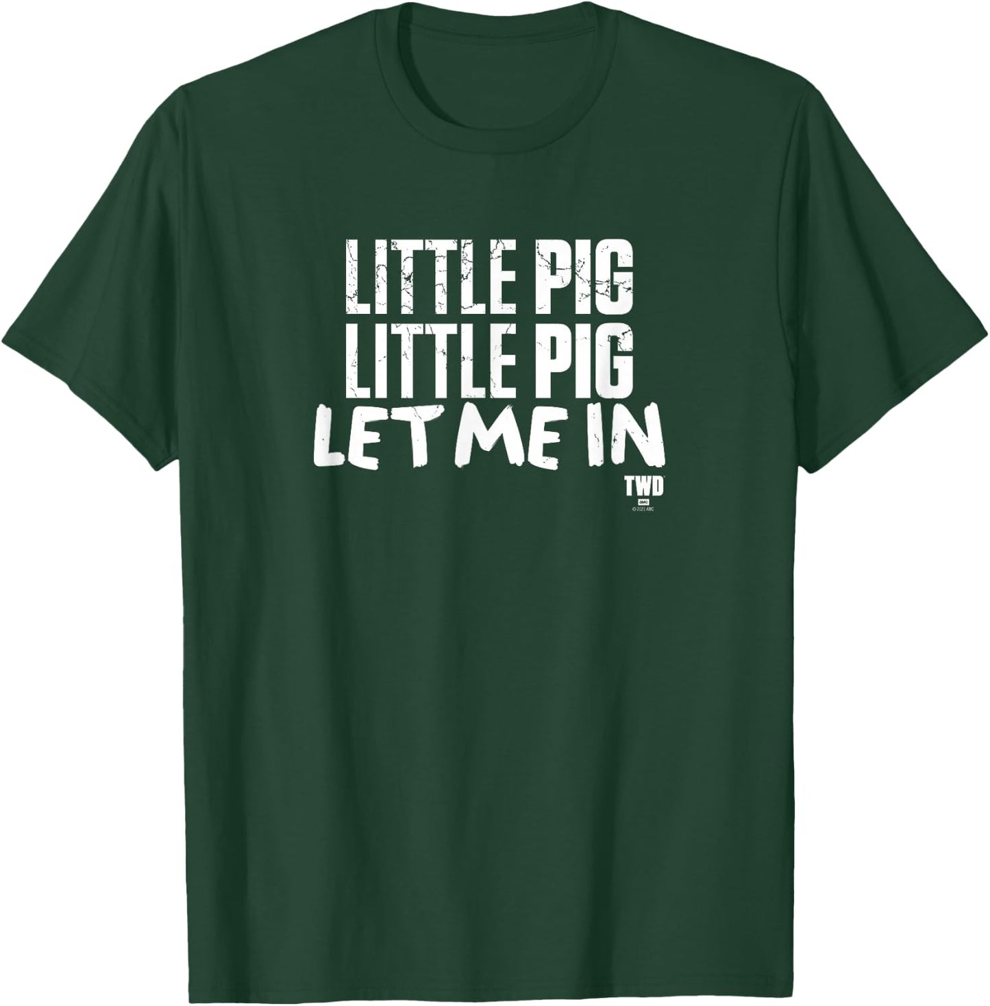The Walking Dead Negan Little Pig T-Shirt - T-Shirt | Forest