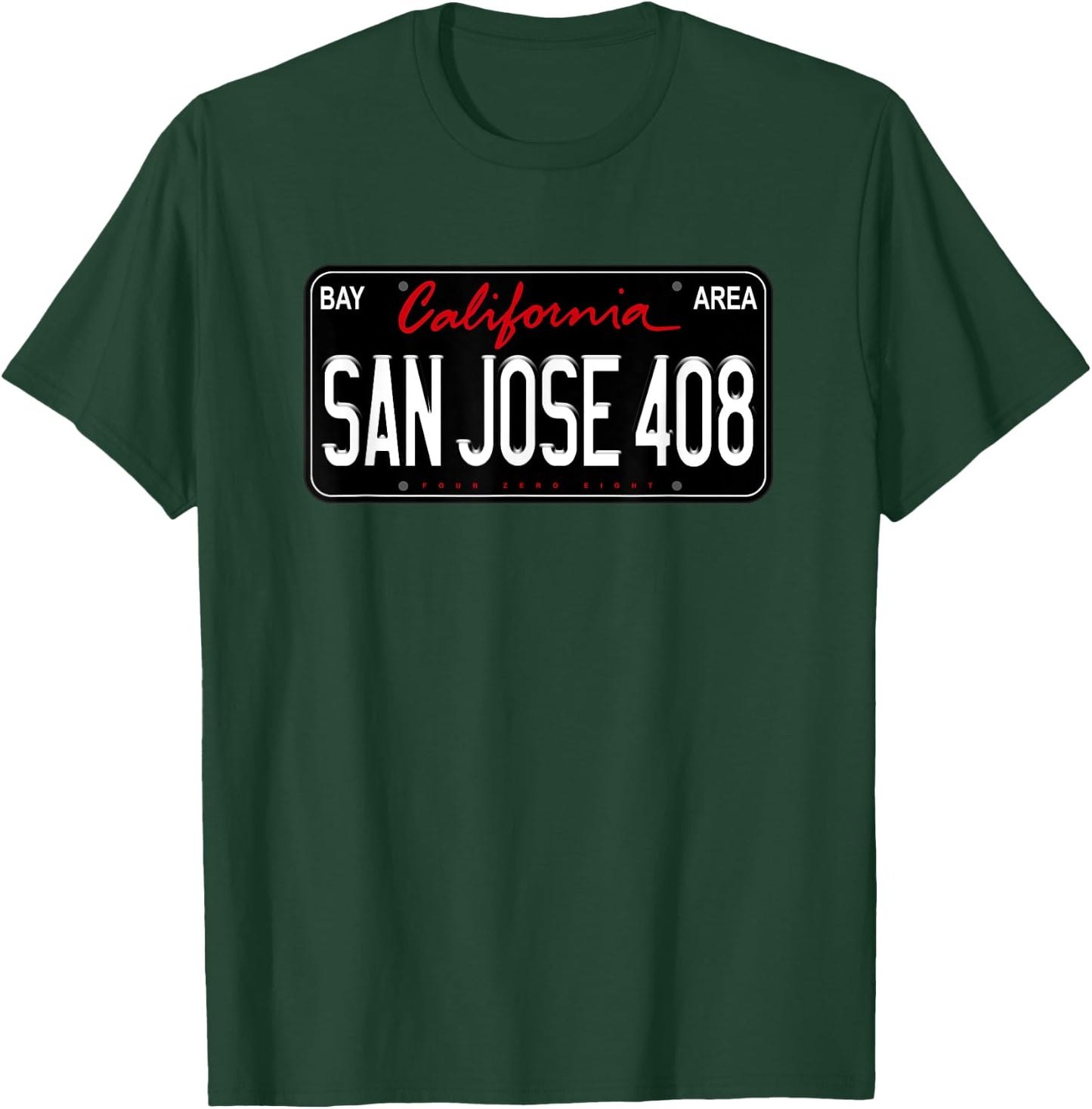San Jose 408 Shirt, Shark City,Hella San Jose, Shark Tank SJ T-Shirt - T-Shirt | Forest