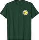 Retro Happy Smiling Smile Face Daisy Flower Cute Pocket Logo T-Shirt - T-Shirt | Forest