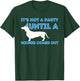 Not A Party Until A Wiener Comes Out - Dachshund Badger Dog Women T-Shirt - T-Shirt | Forest