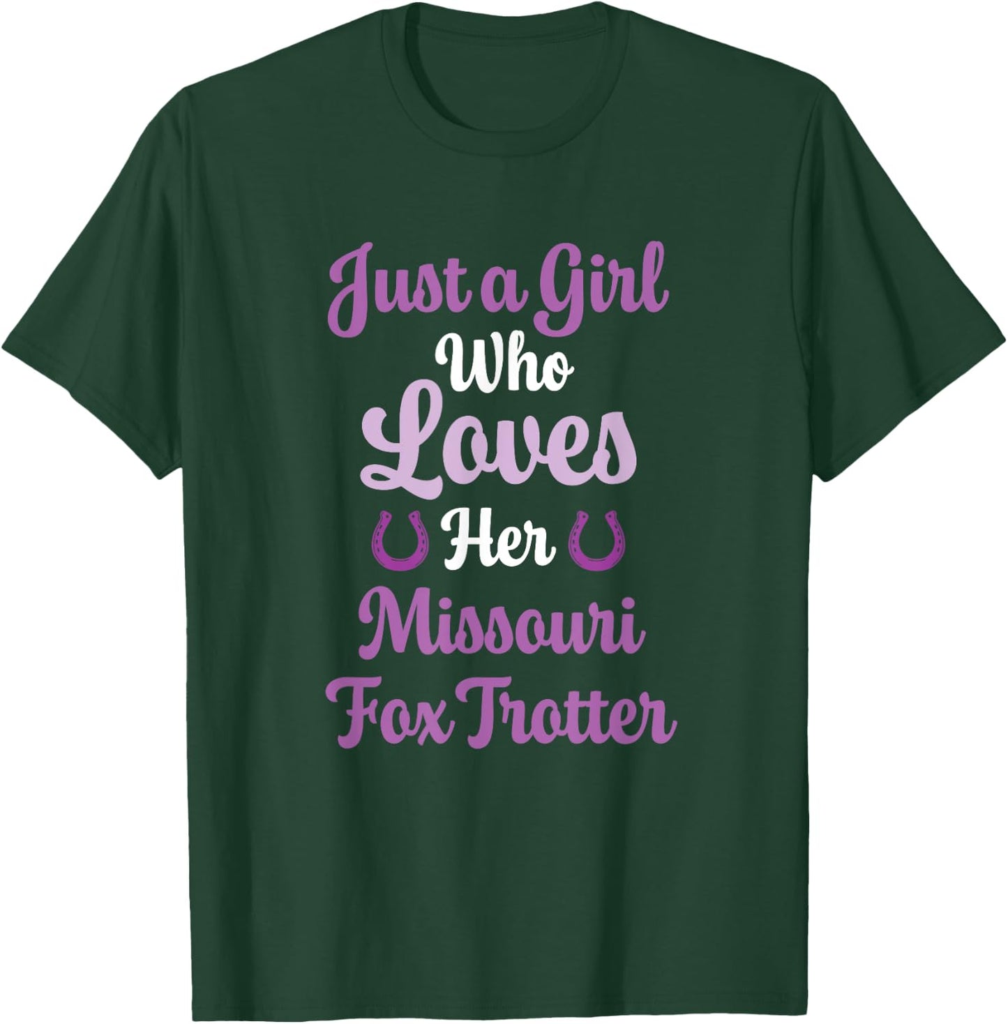 Missouri Fox Trotter Horse Gift Women: Missouri Fox Trotter T-Shirt - T-Shirt | Forest