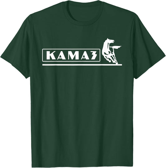 Russian Truck Driver Kamaz Russia T-Shirt - T-Shirt | Forest