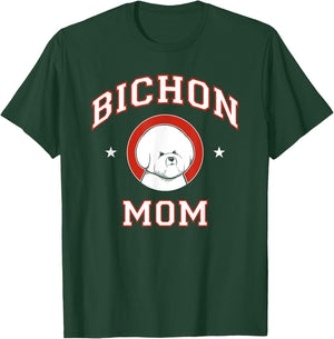 Bichon Frise Mom Dog Mother Men Women Kids T-Shirt - T-Shirt | Forest