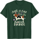 Just a Girl Who Loves Basset Hounds T-Shirt - T-Shirt | Forest