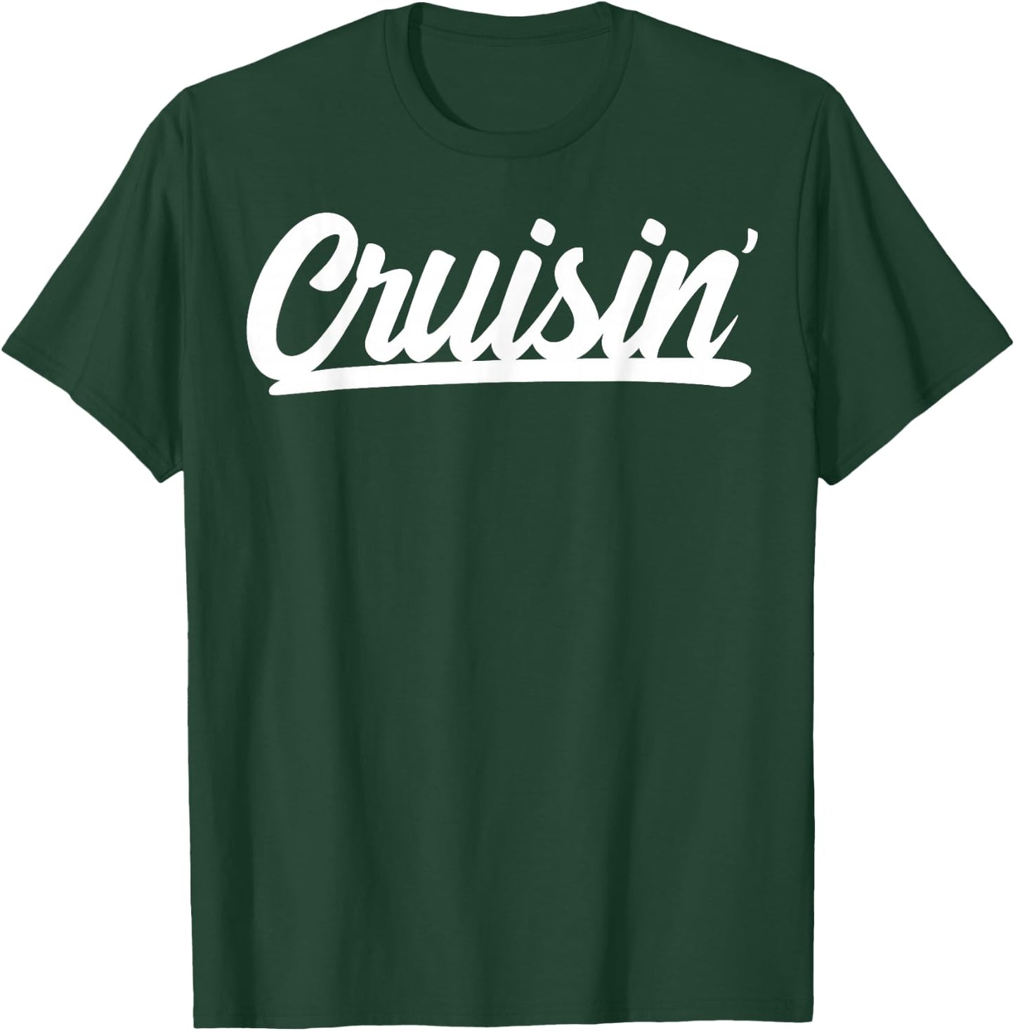 Cool Cruisin' for car clubs or family group Cruise vacation T-Shirt - T-Shirt | Forest