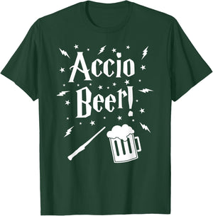 Accio Beer Essential , Welcome International Beer Day T-Shirt - T-Shirt | Forest