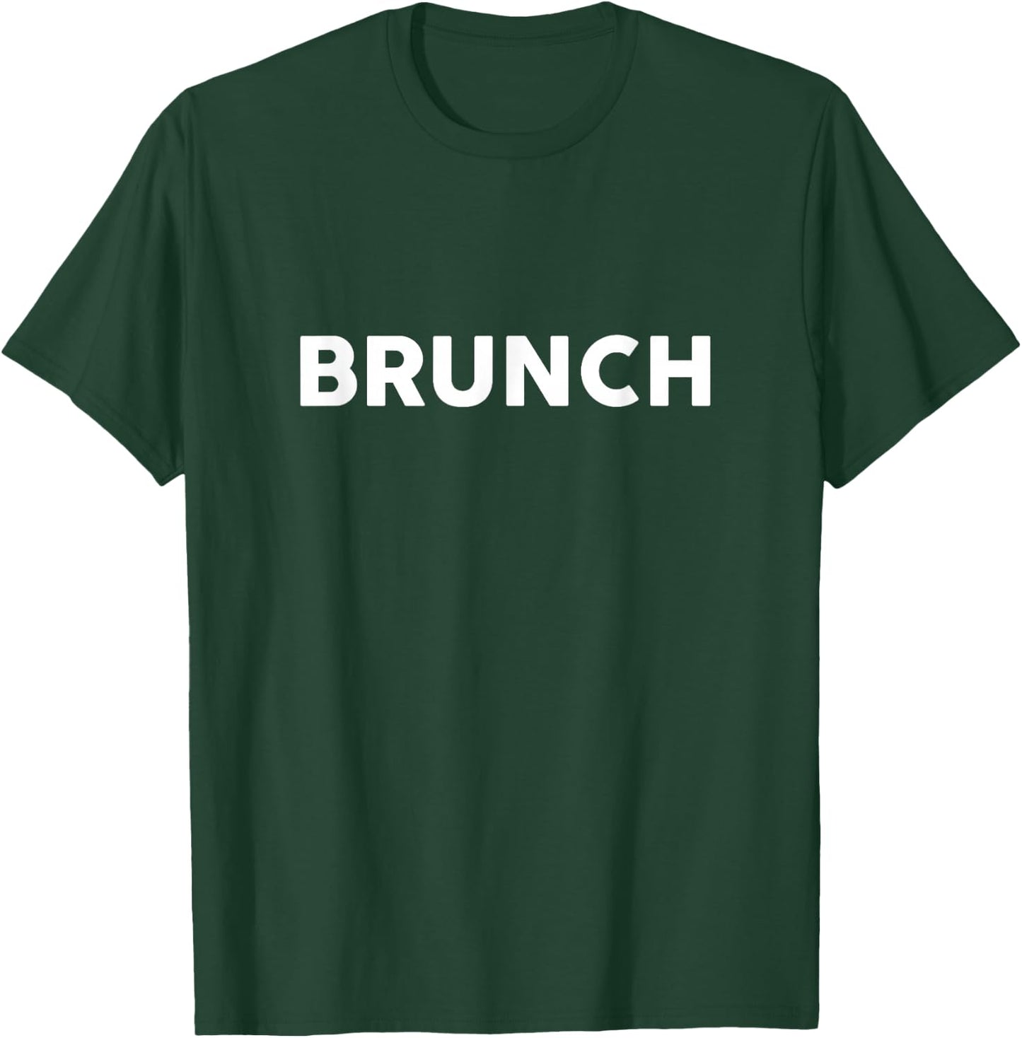 Shirt That Says BRUNCH Simple Thanksgiving T-Shirt - T-Shirt | Forest