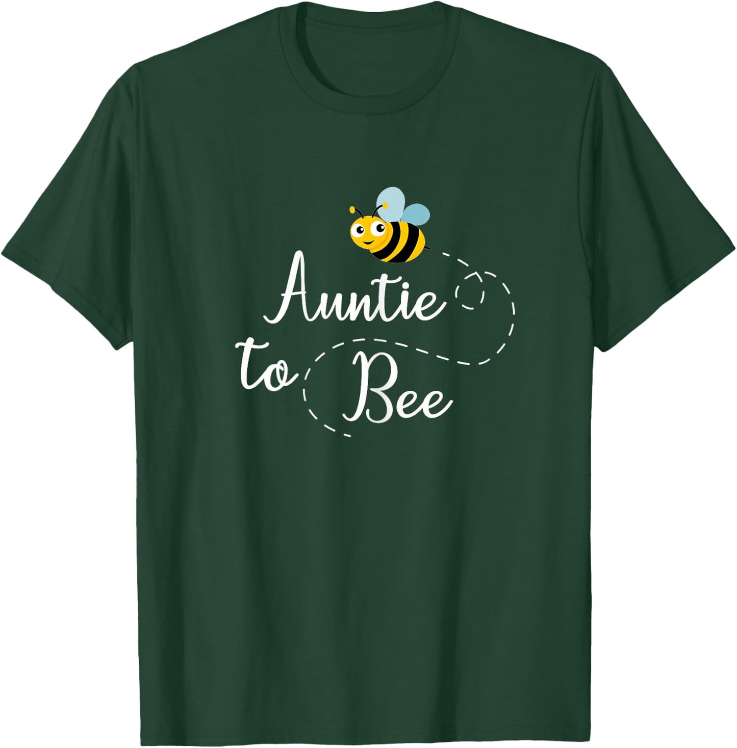 Auntie to Bee , Cute Pregnancy Announcement T-Shirt - T-Shirt | Forest
