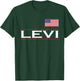 LEVI Personalized Name Funny Birthday Gift T-Shirt - T-Shirt | Forest
