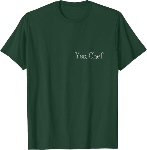 Yes Chef Graphic - Funny Restaurant Graphic