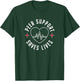 Peer Support Saves Lives Heart AA NA Meeting Makes Make It T-Shirt - T-Shirt | Forest