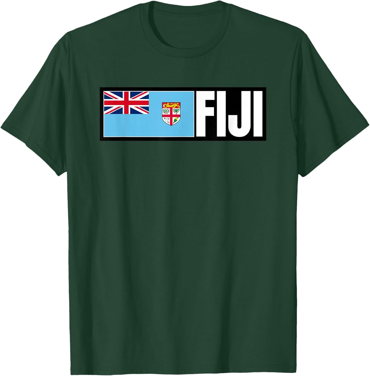 Fiji Flag T-Shirt - T-Shirt | Forest