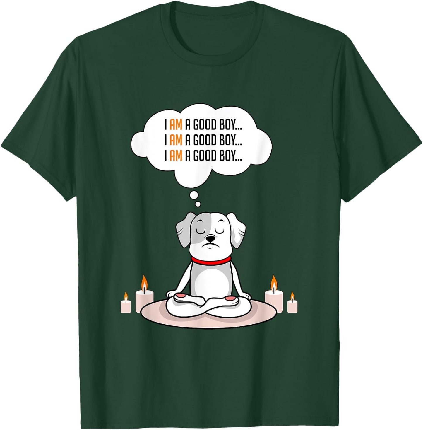 Dog Good Boy Dog Lover T-Shirt - T-Shirt | Forest