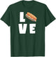 I Love Sub Sandwiches Funny Deli Hero Hoagie Food Lover T-Shirt - T-Shirt | Forest