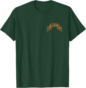 US Army Ranger 75th Regiment T-Shirt - T-Shirt | Forest