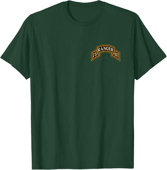 US Army Ranger 75th Regiment T-Shirt - T-Shirt | Forest