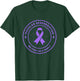 Macular Degeneration Ribbon Awareness Family Support Gift T-Shirt - T-Shirt | Forest