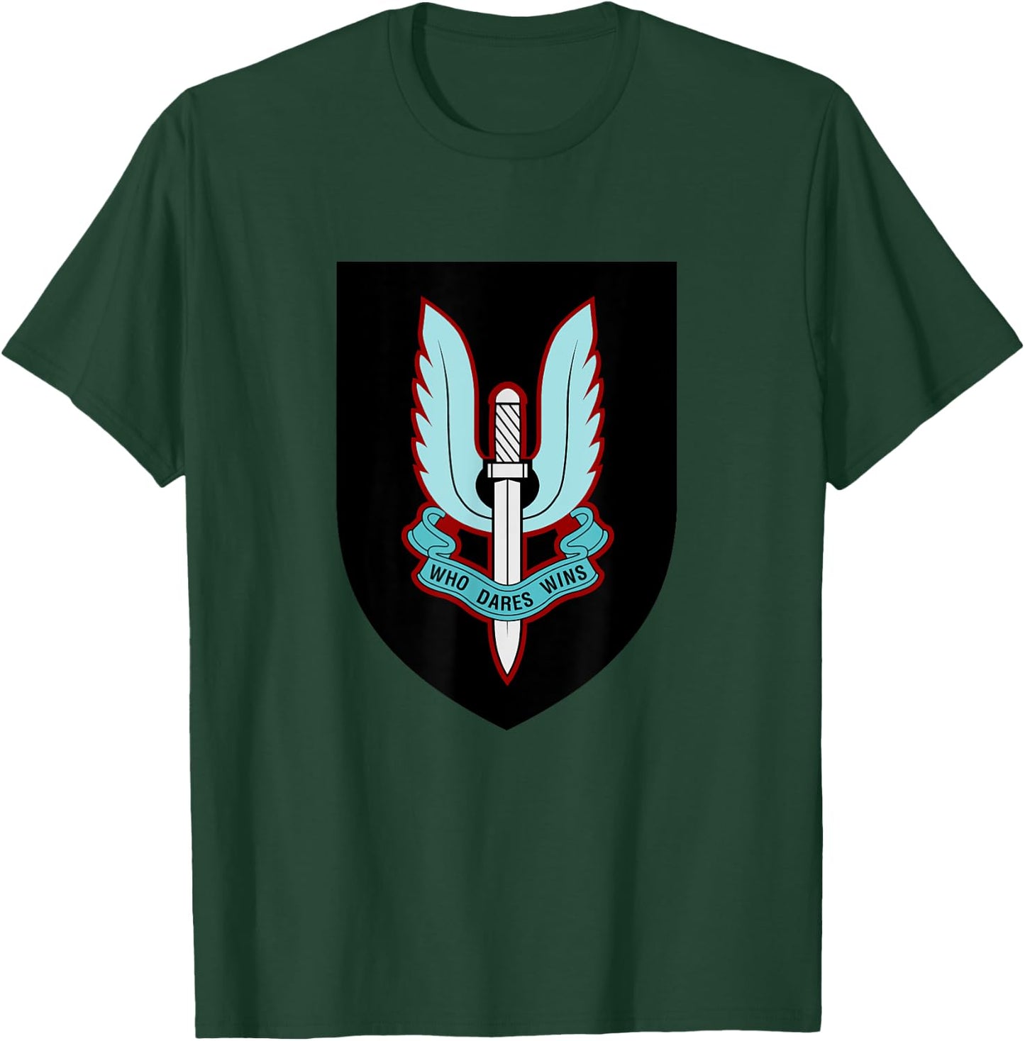 British Army Special Forces UK SAS Air Military Veteran T-Shirt - T-Shirt | Forest