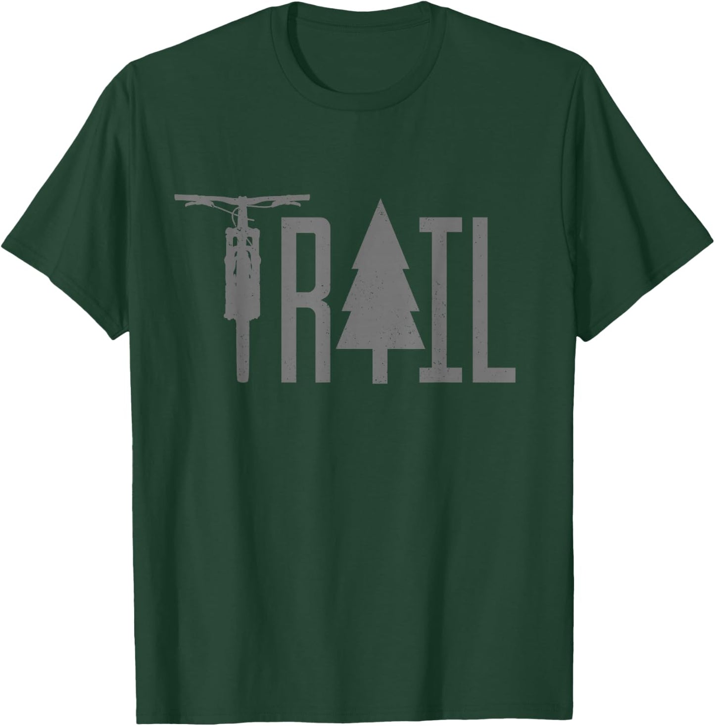 Mountain Bike MTB Downhill Bike Gift Mountain Bikers T-Shirt - T-Shirt | Forest