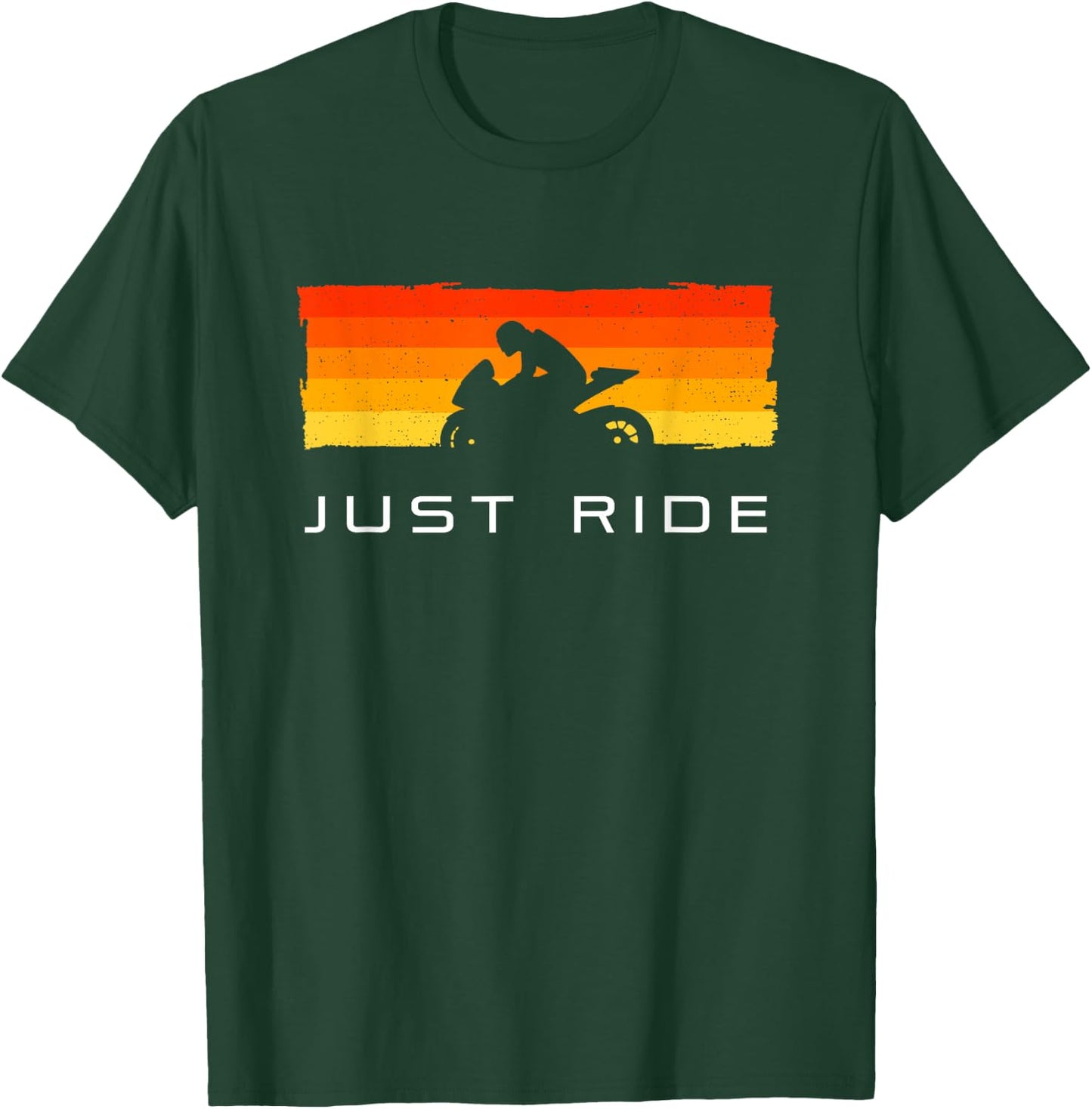 Motorcycle Clothing - Motorcycle T-Shirt - T-Shirt | Forest