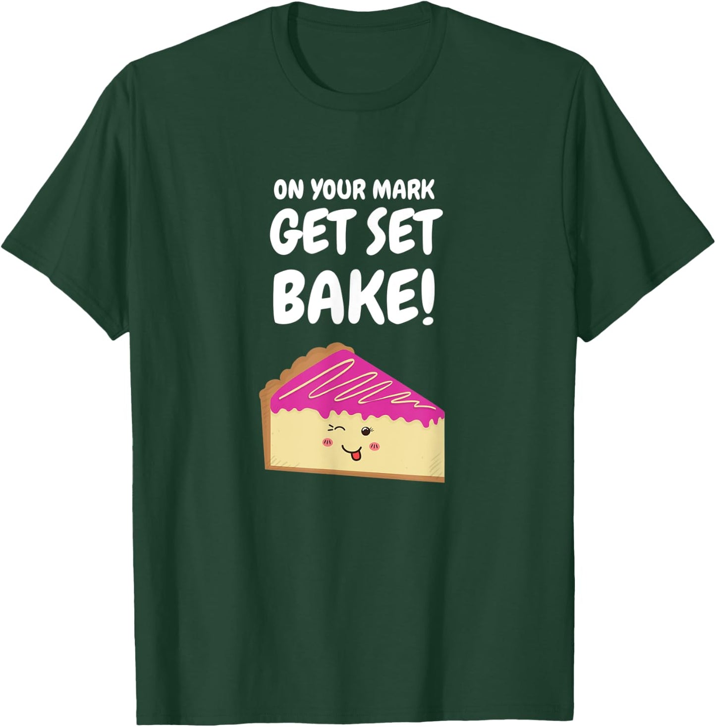 British Baking Show Gifts Baking Funny Get Set Bake Off T-Shirt - T-Shirt | Forest